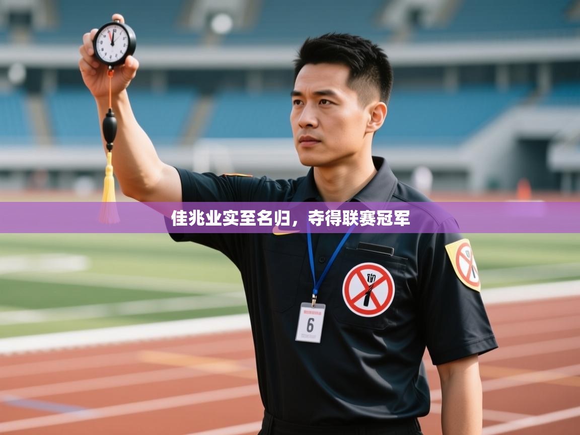 佳兆业实至名归，夺得联赛冠军  第1张